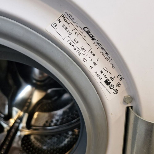 Candy C 431 washing machine used, 5 kg capacity