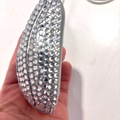 Computer mouse with rhinestones used, usb