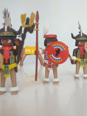 Playmobil Western Indians large set like new with accessories