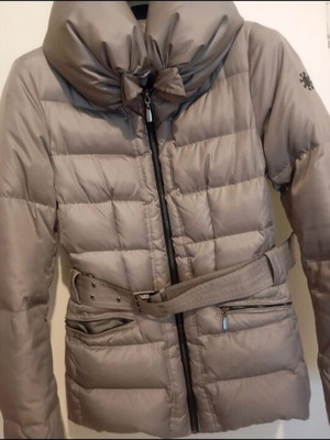 Zara down jacket like new, grey
