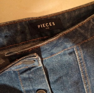 Pieces women denim skirt size XXS