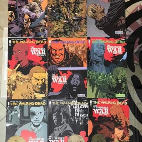 Walking Dead set of 78 new comics with rare variants and specials