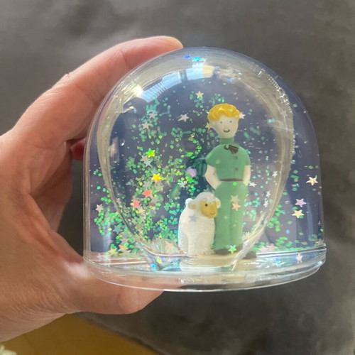 The Little Prince snow globe used