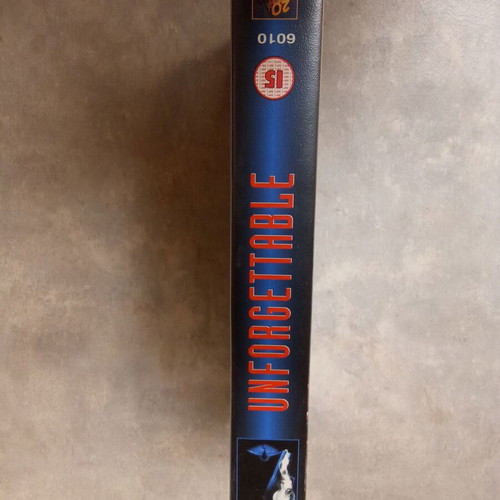 Unforgettable VHS tape used, Ray Liotta, 1990s