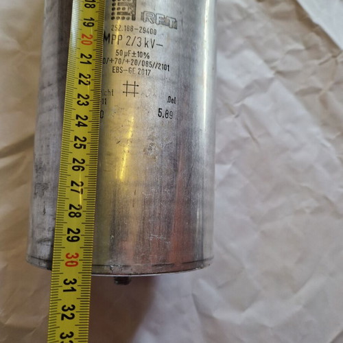 High Voltage Capacitor 50uF 2/3 kV used