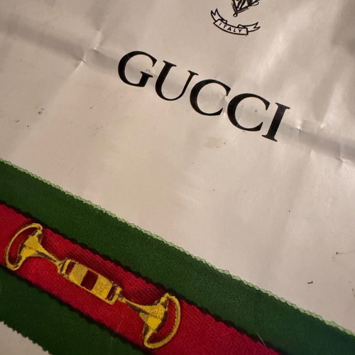 Gucci small paper bag like new