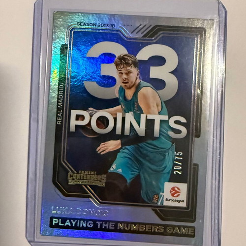 Luka Doncic 2025-26 Contenders EuroLeague cards new
