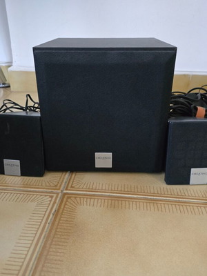 Creative Inspire 5.1 speakers used, 4 speakers with woofer