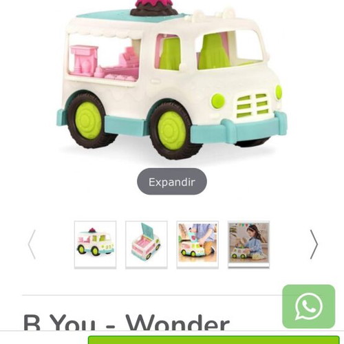 Battat Wonder Wheels Ice Cream Truck like new