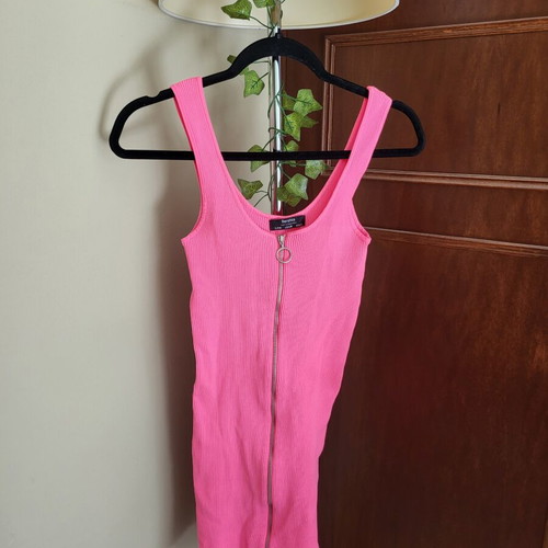 Bershka fuchsia dress, size M