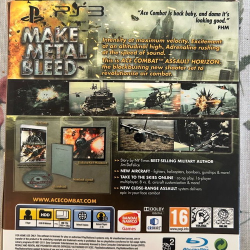 Ace Combat Assault Horizon Limited Edition PS3 used