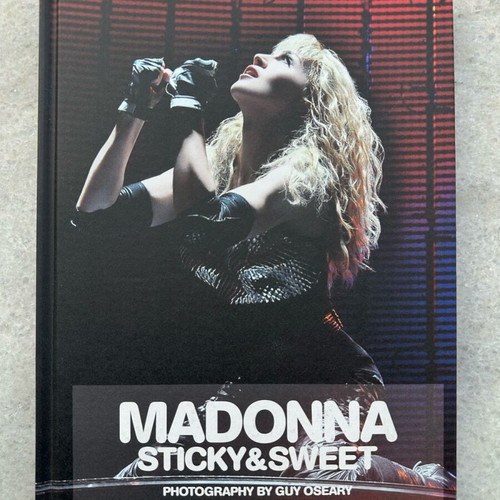 Madonna Sticky & Sweet book like new, photography by Guy Oseary