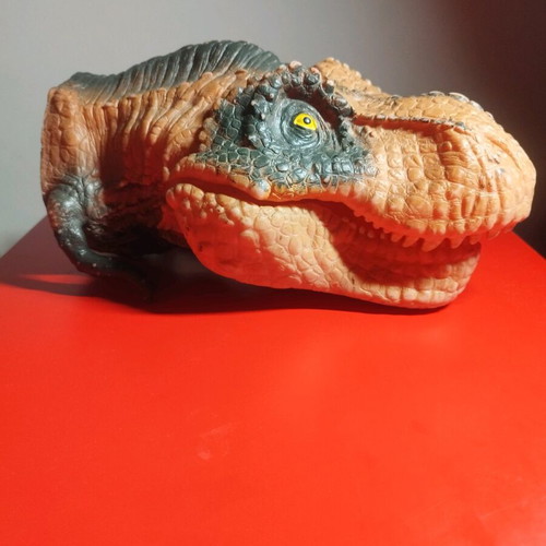 Dinosaur glove used, one size, plastic elastic