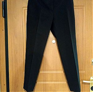 Υφασμάτινο μαύρο παντελόνι H&M (36)