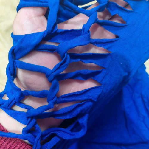 ASOS Blue Beach Dress Size M Like New