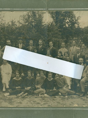 Old photograph Ioannina 1924 used, photographer Georg. Pantazidou