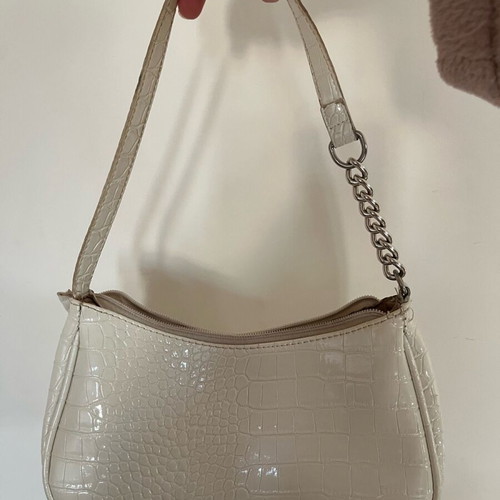White bag like new, worn 3-4 times