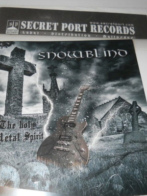 Snowblind The Holy Spirit Of Metal CD new, metal