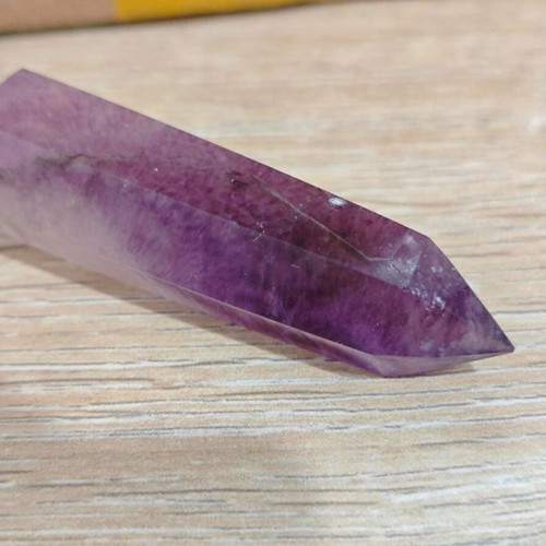 Amethyst obelisk natural processed, like new