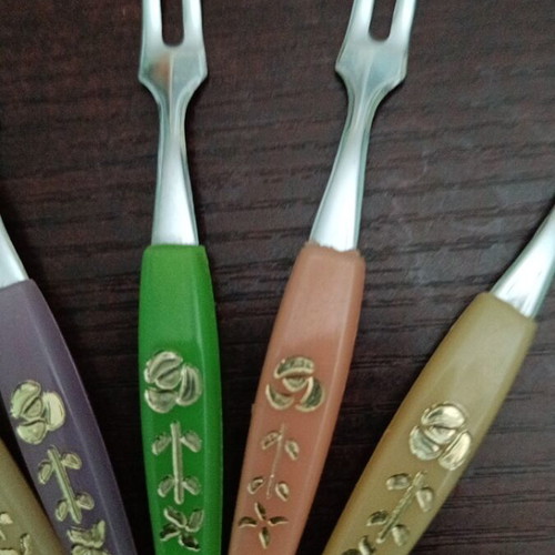 Vintage small forks set, 6 pieces