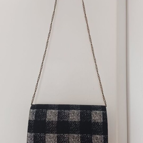 Compania Fantastica crossbody bag like new, black and white