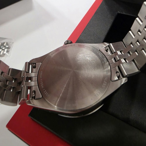 Tissot Ballade 40mm wristwatch like new, quartz, silver