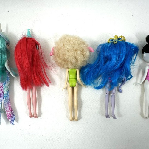 Enchantimals dolls pack of 5 used