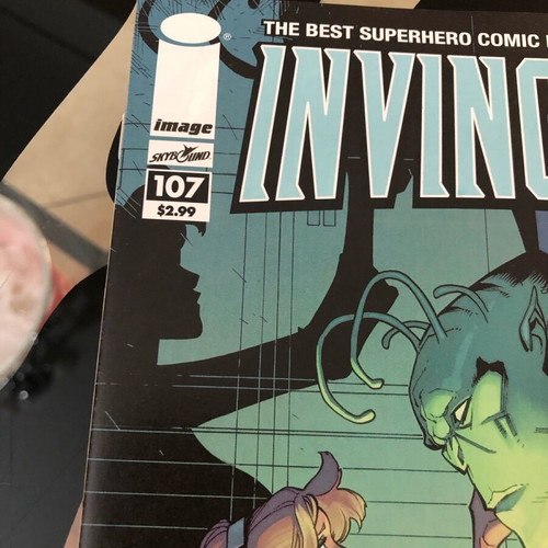 Invincible 107 new comic 1st Volcanikka Kirkman Ottley Image Comics