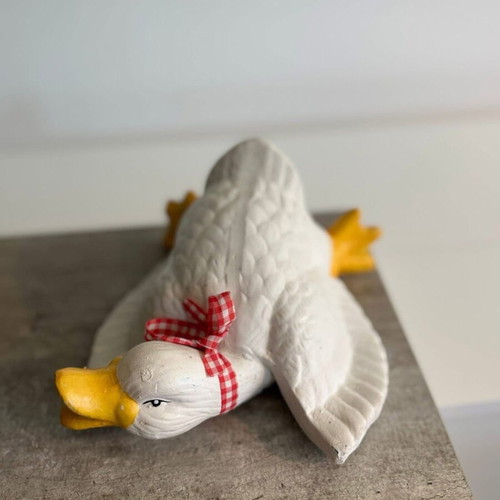 Vintage duck decoration used