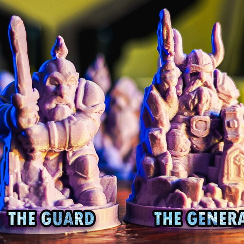 Legendary Dwarf Miniatures pack of 10 new for DND