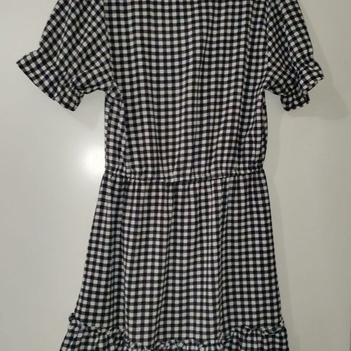 Mini checkered dress H&M like new, black and white, size L