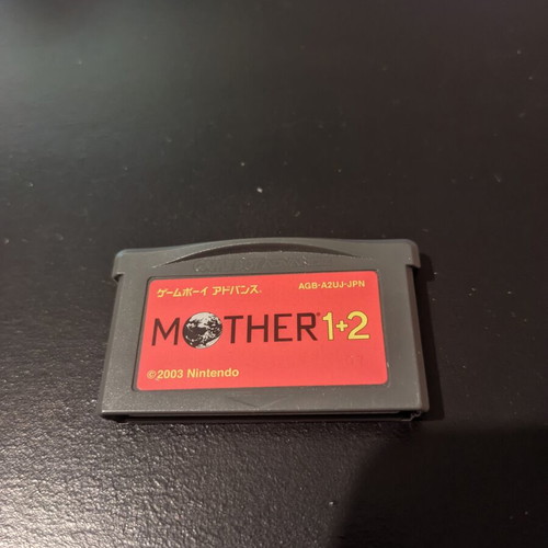Mother 1+2 GBA GameBoy Advance game like new, Japanese version