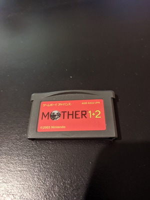 Mother 1+2 GBA GameBoy Advance game like new, Japanese version