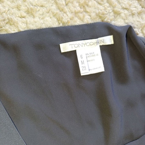 Tonycohen medium dress like new, gray