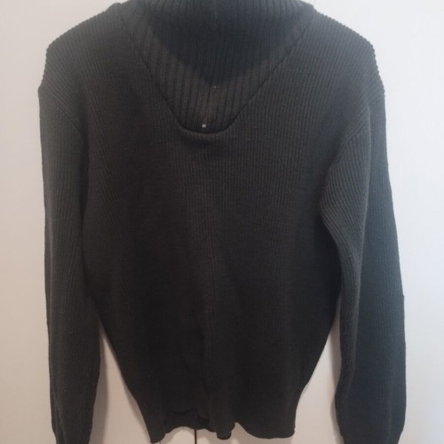 Warm pullover small size, like new, brown and green