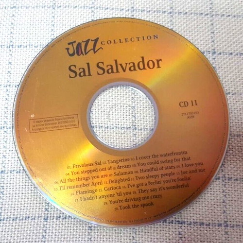 Sal Salvador Jazz Collection CD used