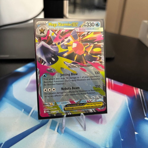 Mega Starmie EX 021/088 Double Rare Pokémon Card mint condition
