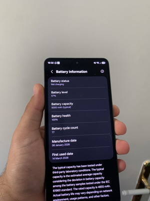 Samsung S26 Ultra 512GB smartphone σαν καινούργιο, μαύρο, dual SIM