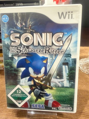 Sonic The Black Knight Wii like new, PAL edition