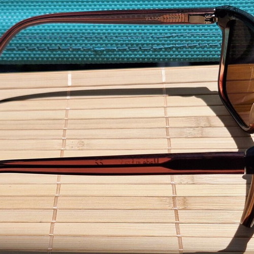 Vuarnet sunglasses used with brownlynx mineral lenses and spring hinges