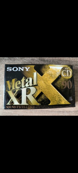 SONY tape METAL POSITION 90 minutes