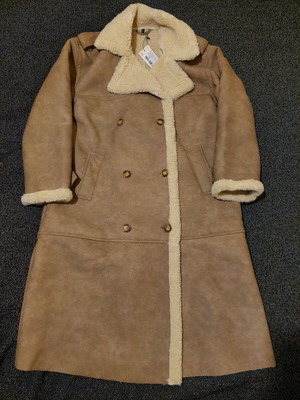 Women's winter coat new, size M 38, oversized fit
