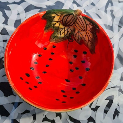 Ceramic Watermelon Bowl