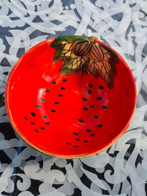 Ceramic Watermelon Bowl