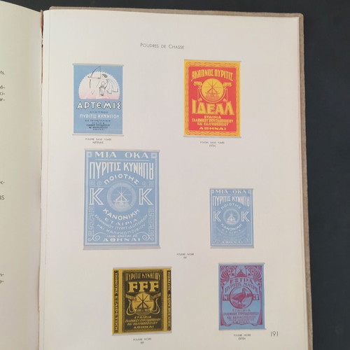 Album of the Greek Powder and Cartridge Company EPK 1940 (PYRKAL)