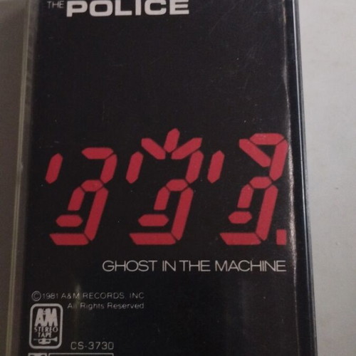 Police Ghost In The Machine cassette used, rock