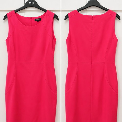 Magnum office dress, pink, size M-L
