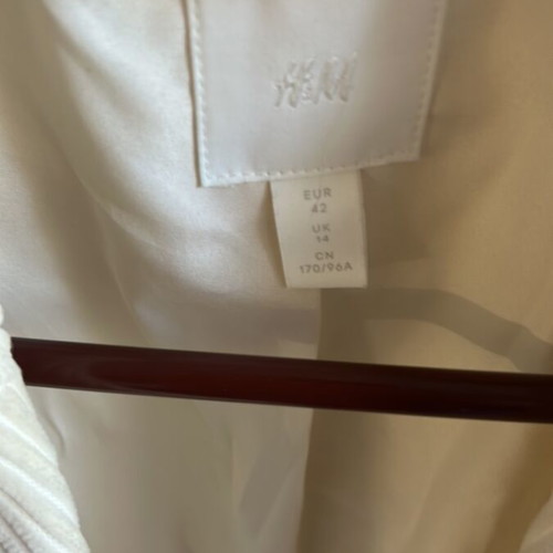 Corduroy blazer H&M new, beige, size XL 42 14 UK