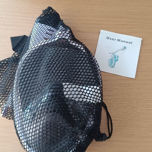 Full Face Crystal Snorkeling Mask like new