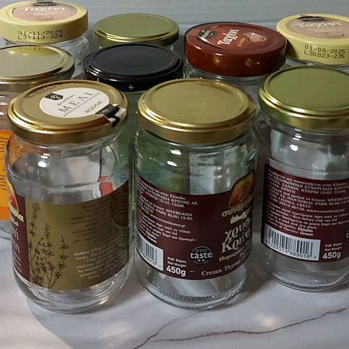 Empty jars for crafts or spoon sweets